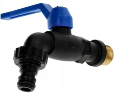 Ventiliatorius Poliamidinis atsparus šalčiui išleidimo rutulinis ventilis 1/2" Kramp