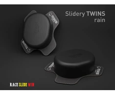 Polimeriniai slankmačiai Twins Rain, juodi, Dovana