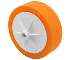 Poliravimo kempinė vidutinė oranžinė pad 150mm M14