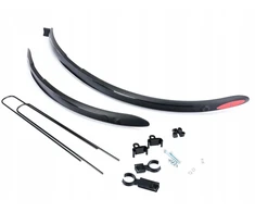 Polisport Colorado City/roa 28" juodas dviračio purvasargių komplektas