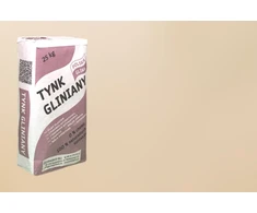 Polska Glina Dekoratyvinis molio tinkas Flavus Lux, glotnus, 25 kg