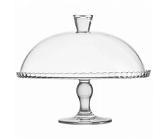 Porcello flower lėkštė su gaubtu pyragams, tortams, universali, 32 cm