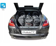 Porsche Panamera 2010-2016 krepšiai į bagažinę 4 vnt