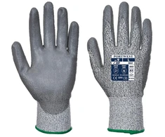 Portwest A622g7rxxl 5 lygio pjovimui atsparios Pu pirštinės, įprastos, dydis: Xx-large, pilkos