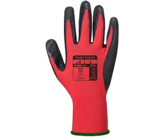 Portwest Flex Grip lateksinės pirštinės, spalva: raudona/juoda, dydis: Xl Reg