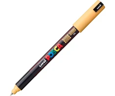 Posca 181720 - posca markeris su kalibruotu galiuku, abrikosų spalvos