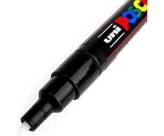 Posca Pc-1m spalvoti markeriai - 0.7mm galiukas - balti dažai - 2 vnt pakuotė