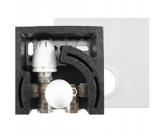 Potinkinis rtl ventilis grindų šildymui herz-floorfix compact baltas