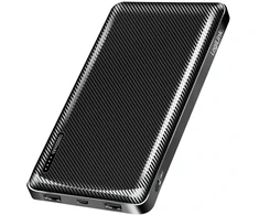Powerbank 10000 Mah, 2x Usb-a, Usb-c, greitas įkrovimas, Logilink, juodas
