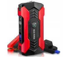 Powerbank jump starter paleidėjas 28000 mah automobiliui + gnybtai laidai