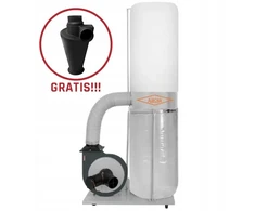 Powermat Galingas drožlių ir pjuvenų ištraukėjas Cormak 2530 m³/h 1,5kw su separatoriumi nemokamai!!!