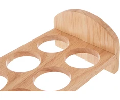 Premier Housewares kiaušinių dėklas 6 kiaušiniams, natūrali guma