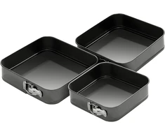 Premier Housewares tortinės su nuimamais kraštais - 3 vnt. rinkinys