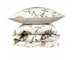Premium patalynės komplektas kūdikiams Sleeping Foxes 70x100