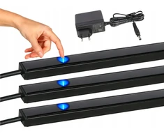 Presence Light Led Aqualed Led juosta po spintele 3x150cm su Reguliavimu apšvietimas virtuvei Juoda