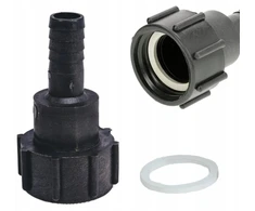 Pressol Apatinis Ibc konteinerio prijungimas, jungtis Mauzeriui Piusi S60x6 žarna Dn25mm