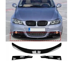 Priekinio buferio spoileris juodas blizgus, skirtas bmw e90 e91 2009-2012 m paketui