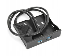 Priekinis skydelis vidinis 2x usb 3.0 3,5'' 2 prievadai