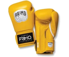 Primo Emblem 2.0 Shaolin Geltona bokso pirštinės - natūrali oda - geltonos - dydis 10 oz