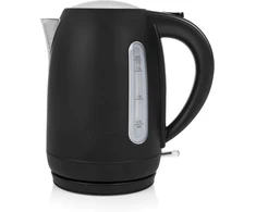 Princess Juodas Steel virdulys - 1.7 litro talpa, 2200 W, 360° besisukantis, lygio indikatorius, filtro ekranas, paslėptas kaitinimo elementas, 236032