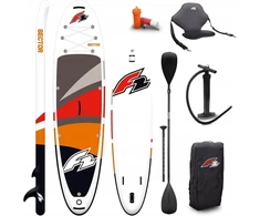 Pripučiama irklentė F2 Sector Combo 11'5" 350 Cm Raudona