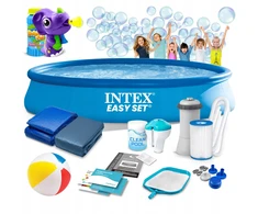 Pripučiamas baseinas Intex 457x84 cm su siurbliu ir priedais