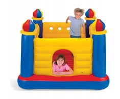 Pripučiamas batutas pilis 175x175x135 cm Intex pripučiamas vaikams