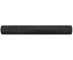 Privatumo suteikiantis tinklelis, juodas, 2x10m, HDPE, 75g/m²