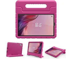 Procase vaikiškas dėklas su stovu, skirtas 9 colių lenovo tab m9 22.86 cm (1340 x 800, hd ekranas), itin lengvas, atsparus smūgiams, tvirtas vaiko apsauginis dėklas su pasukama rankena, magenta