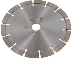 Prodiamant deimantinis pjovimo diskas 180 x 22.2 mm 12 mm premium deimantinis segmentas - betonui, akmeniui, plytoms, universalus 180 mm skirtas sausam ir šlapiam pjovimui