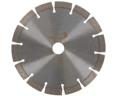 Prodiamant deimantinis pjovimo diskas 180 x 22.2 mm 12 mm premium deimantinis segmentas - betonui, akmeniui, plytoms, universalus 180 mm skirtas sausam ir šlapiam pjovimui