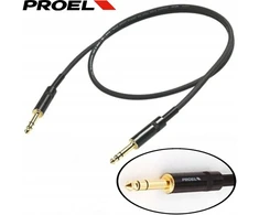 Proel Chl140lu6 Stereo Instrumentų Kabelis, 6m, Paauksuoti Jungtys