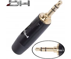 Proel Dhj35sbk Profesionalus mini Jack stereo 3,5 mm paauksuotos jungtys Onehero Diehard