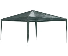 Profesionali proginė palapinė, žalios spalvos, 4x4m, 90g/m²