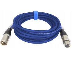 Profesionalus mikrofoninis kabelis Sommer Stage mėlynas Xlr-xlr 4m