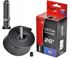 Profex Prox kamera 26 x 1,75 1,90 1,95 2,00 2,10 2,125 2,15 Av-40 automobilinis ventilis su sriegiu