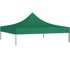 Proginės palapinės stogas, žalios spalvos, 3x3m, 270 g/m²