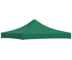 Proginės palapinės stogas, žalios spalvos, 3x3m, 270 g/m²
