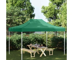 Proginės palapinės stogas, žalios spalvos, 4x3m, 270 g/m²