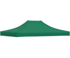 Proginės palapinės stogas, žalios spalvos, 4x3m, 270 g/m²