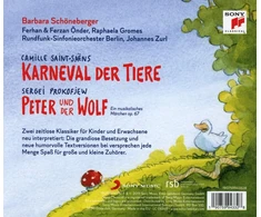 Vinilinė plokštelė Prokofjevas: Petras ir vilkas / Saint-saëns: Gyvūnų karnavalas
