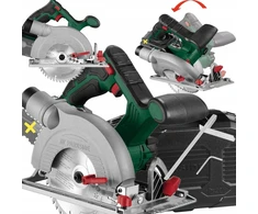 Proline Akumuliatorinis diskinis pjūklas Parkside, 20 v, 150 mm