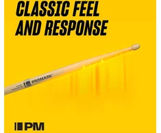 Promark Rebound 2b hickory būgnų lazdelės su ąžuolo galiuku