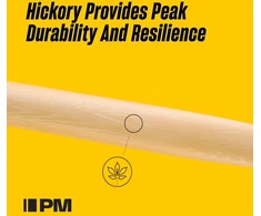 Promark Rebound 2b hickory būgnų lazdelės su ąžuolo galiuku