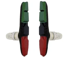 Promax X2 stabdžių kaladėlės 3 spalvų V-brake