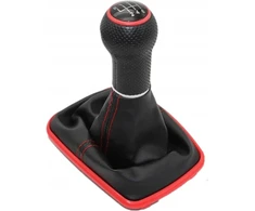 Protec Pavarų perjungimo svirtis su manžete Vw Golf 4 1998-2005 6st raudona