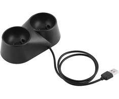 Ps move įkrovimo stotelė ps move valdiklių dviguba įkrovimo stotelė vr nuotolinio valdymo pulto stovas