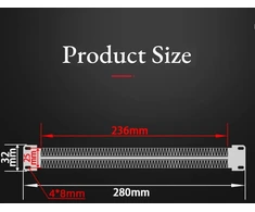 Ptc keramikinis oro šildytuvas Ac 220 V 600 W keramikinis oro šildytuvo elementas elektrinis keraminis kaitinimo vamzdis izoliuotas termostatinis kaitinimo elementas