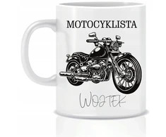 Puodelis motociklininkui su vardu – unikali dovana