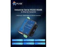 Maršrutizatorius Pusr Rs232 Rs485 Modbus Rtu į Modbus Tcp šliuzą serijinis į ethernet keitiklis Usr-tcp232-410s